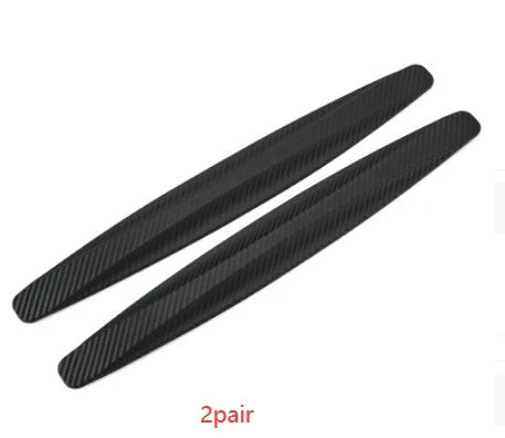 Bumper Protector Strip Carbon Fiber Self-Adhesive Universal Fit