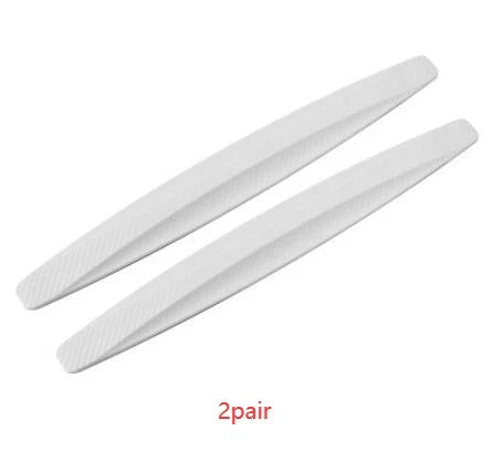 Bumper Protector Strip Carbon Fiber Self-Adhesive Universal Fit