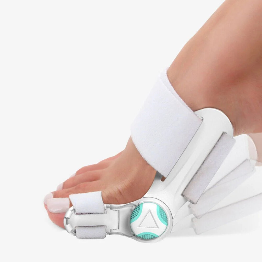 Bunion Corrector Adjustable Angle Knob & Wide Securing Straps