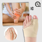 Bunion Corrector Silicone Gel & Breathable Sleeve Set Of 2