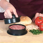 Burger Patty Press Adjustable Thickness Removable Mold & Easy Clean