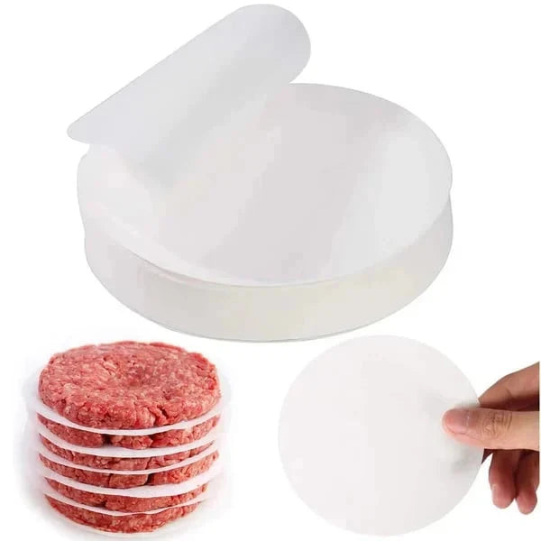 Burger Press Non-Stick Stainless Steel Five Sizes Dishwasher Safe