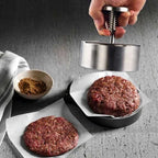 Burger Press Non-Stick Stainless Steel Five Sizes Dishwasher Safe
