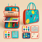 Busy Board Sensory Foldable Felt Travel Case