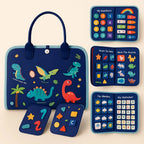 Busy Board Sensory Foldable Felt Travel Case