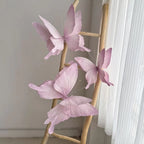 Butterfly Wall Decor Detailed Paper & Wire Easy Hang