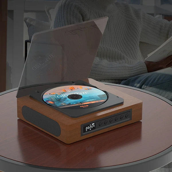 CD Player Bluetooth & FM Radio LCD Display