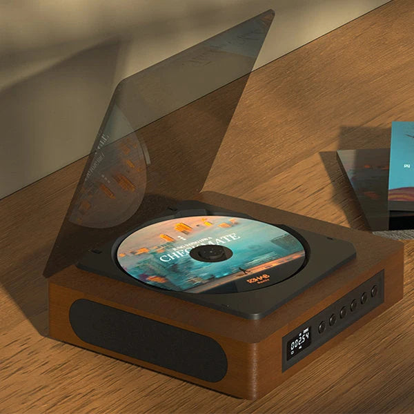 CD Player Bluetooth & FM Radio LCD Display