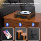 CD Player Bluetooth & FM Radio LCD Display