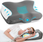 CPAP Pillow Memory Foam Dual Mask Cutouts