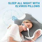 CPAP Pillow Memory Foam Dual Mask Cutouts