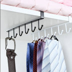 Cabinet Door Rack Nail-Free Wrought Iron 22 lb Capacity
