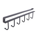 Cabinet Door Rack Nail-Free Wrought Iron 22 lb Capacity