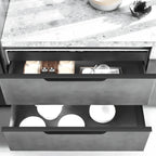 Cabinet Edge Pull Angled Profile & Anti-Fingerprint