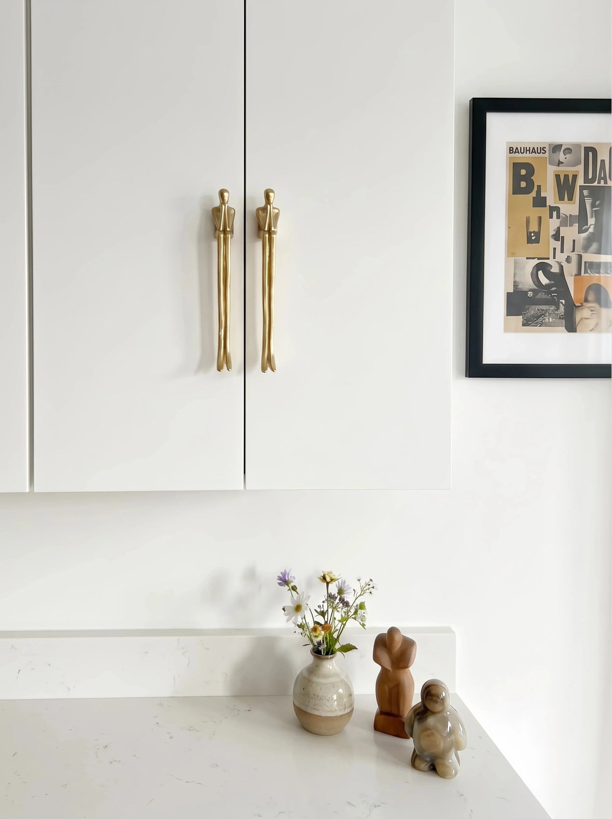 Cabinet Handle Minimalist Scandinavian Brass Silver Pink