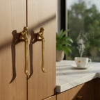 Cabinet Handle Minimalist Scandinavian Brass Silver Pink