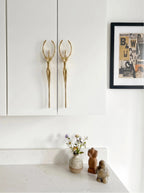 Cabinet Handle Minimalist Scandinavian Brass Silver Pink