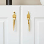 Cabinet Handle Minimalist Scandinavian Brass Silver Pink