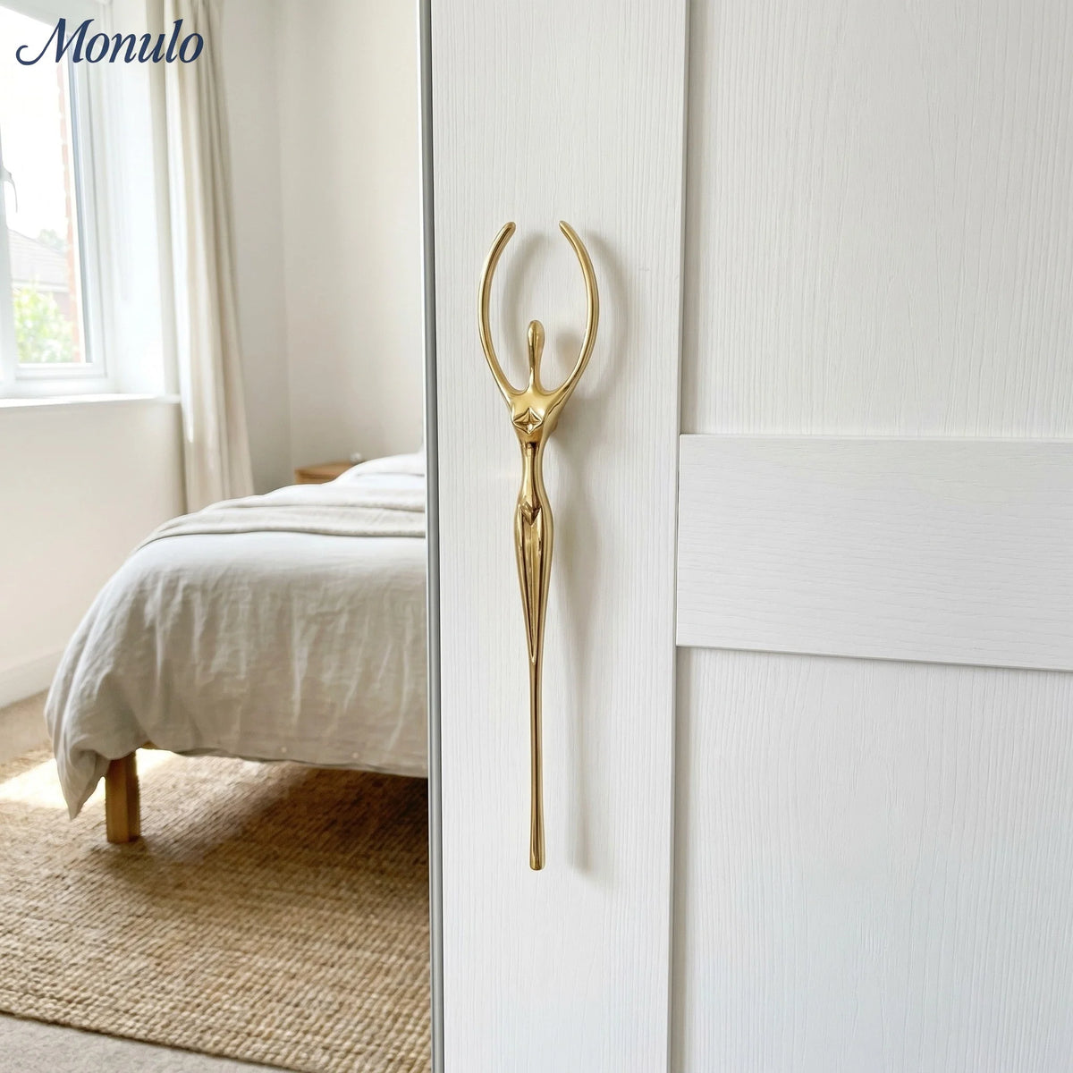 Cabinet Handle Minimalist Scandinavian Brass Silver Pink