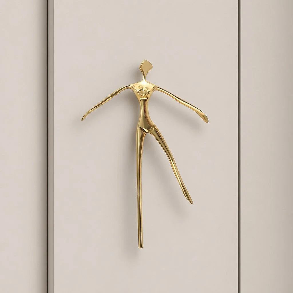 Cabinet Handle Minimalist Scandinavian Brass Silver Pink
