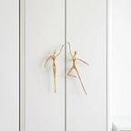 Cabinet Handle Minimalist Scandinavian Brass Silver Pink
