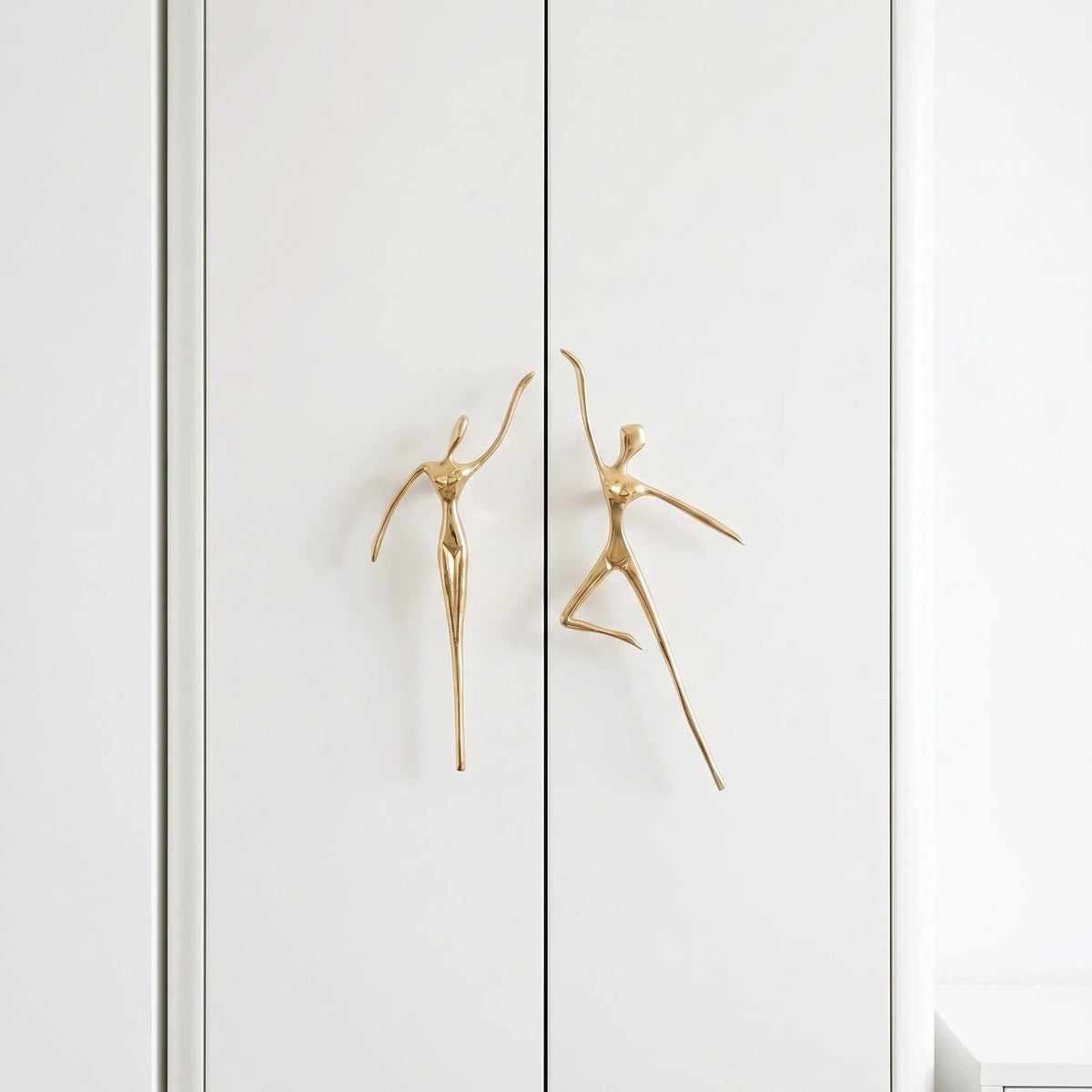 Cabinet Handle Minimalist Scandinavian Brass Silver Pink