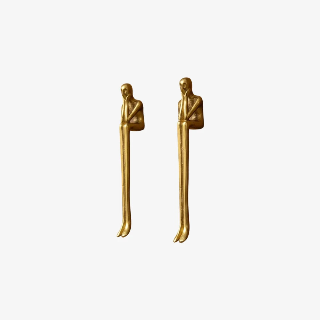 Cabinet Handle Minimalist Scandinavian Brass Silver Pink