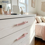 Cabinet Handle Minimalist Scandinavian Brass Silver Pink