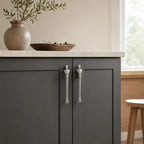 Cabinet Handle Solid Brass Thinker Design