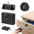 Cabinet Lock Fingerprint Quick Unlock No-Drill Mounting