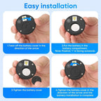 Cabinet Lock Fingerprint Quick Unlock No-Drill Mounting