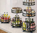 Cabinet Organizer 360 Degree Rotation Height Adjustable & Space-Saving