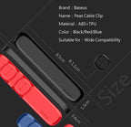 Cable Organizer Magnetic Clip For Round & Noodle Cables