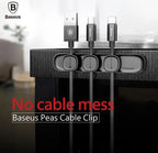 Cable Organizer Magnetic Clip For Round & Noodle Cables