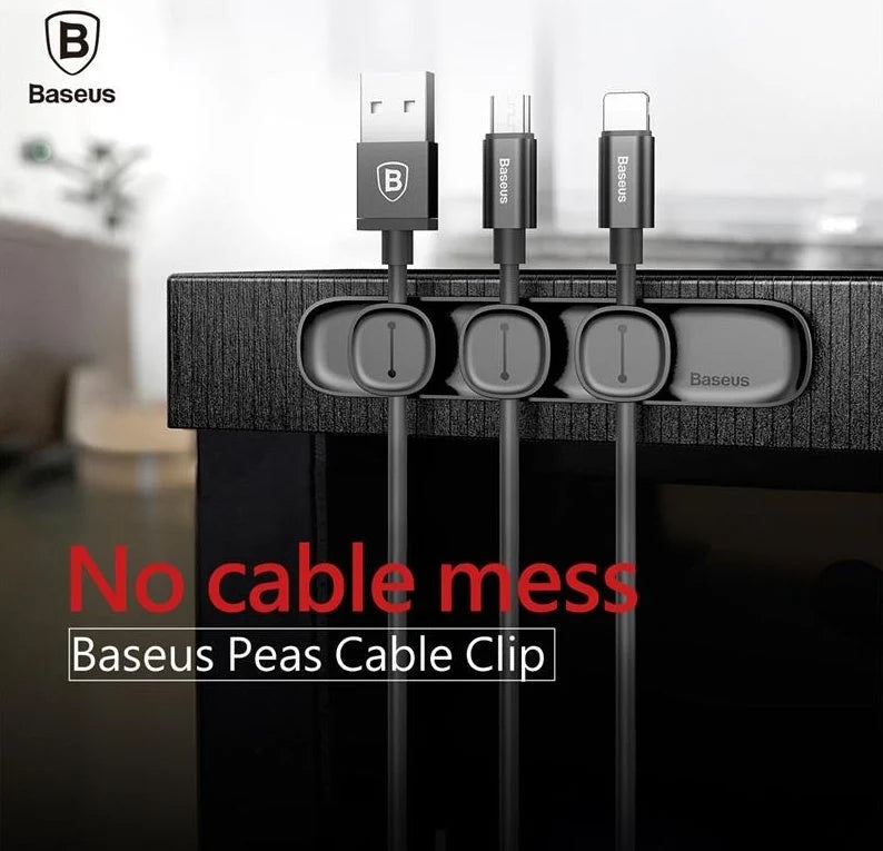 Cable Organizer Magnetic Clip For Round & Noodle Cables