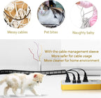 Cable Organizer Sleeve Expandable Heat-Resistant & Pet-Safe