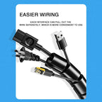 Cable Organizer Sleeve Expandable Heat-Resistant & Pet-Safe