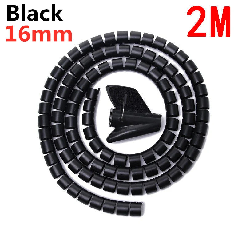 Cable Sleeve Expandable Coil With Threader 2 Meters