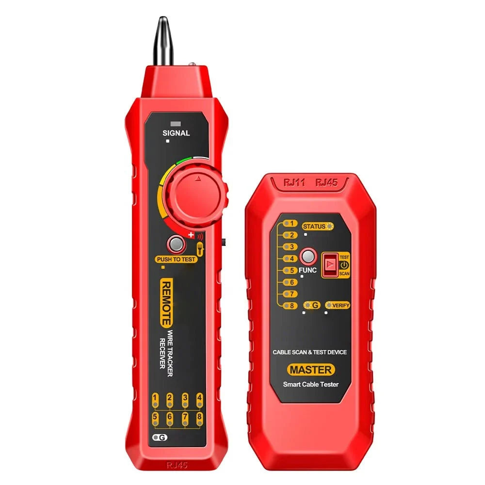 Cable Tester RJ45 & RJ11 Sequence Lights LED Flashlight