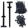 Cable Ties Heavy-Duty Nylon Self-Locking 50 Pack