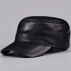 Cadet Cap Sheepskin Ventilated Short Brim