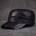 Cadet Cap Sheepskin Ventilated Short Brim