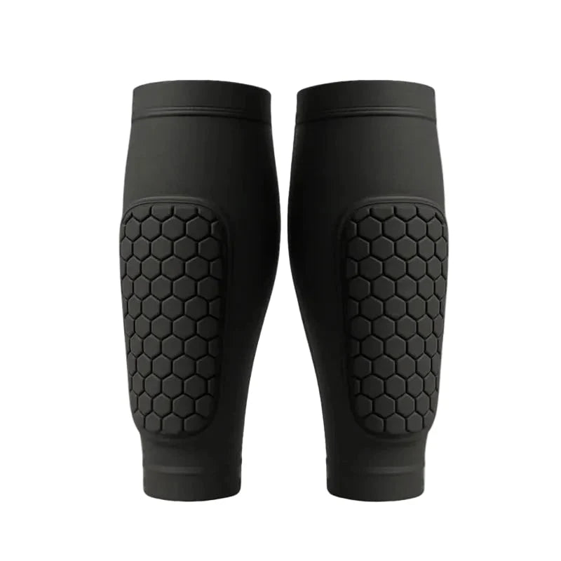 Calf Compression Sleeve Honeycomb Foam & Integrated Shin Guard