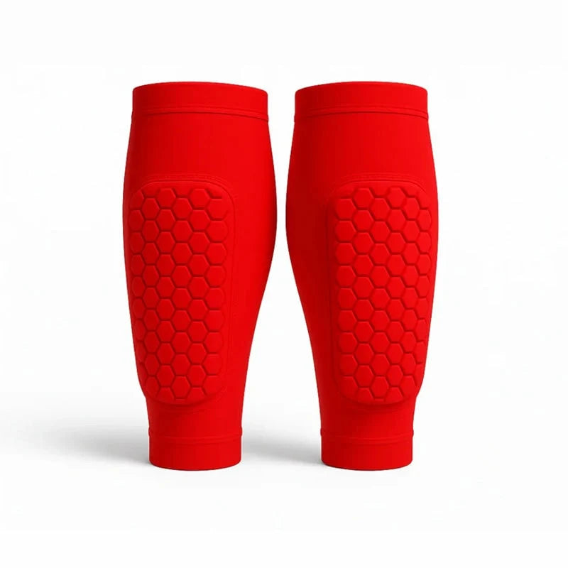 Calf Compression Sleeve Honeycomb Foam & Integrated Shin Guard