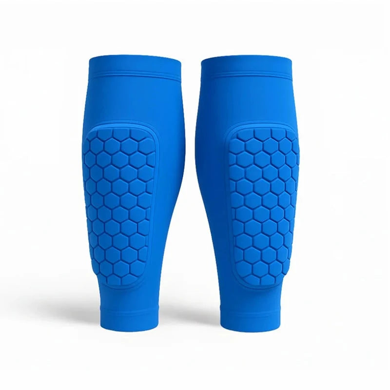 Calf Compression Sleeve Honeycomb Foam & Integrated Shin Guard