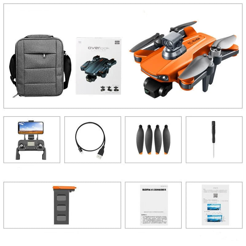 Camera Drone Foldable 8K Stabilized Gimbal & GPS