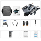Camera Drone Foldable 8K Stabilized Gimbal & GPS