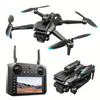 Camera Drone Foldable Triple-Lens Gimbal