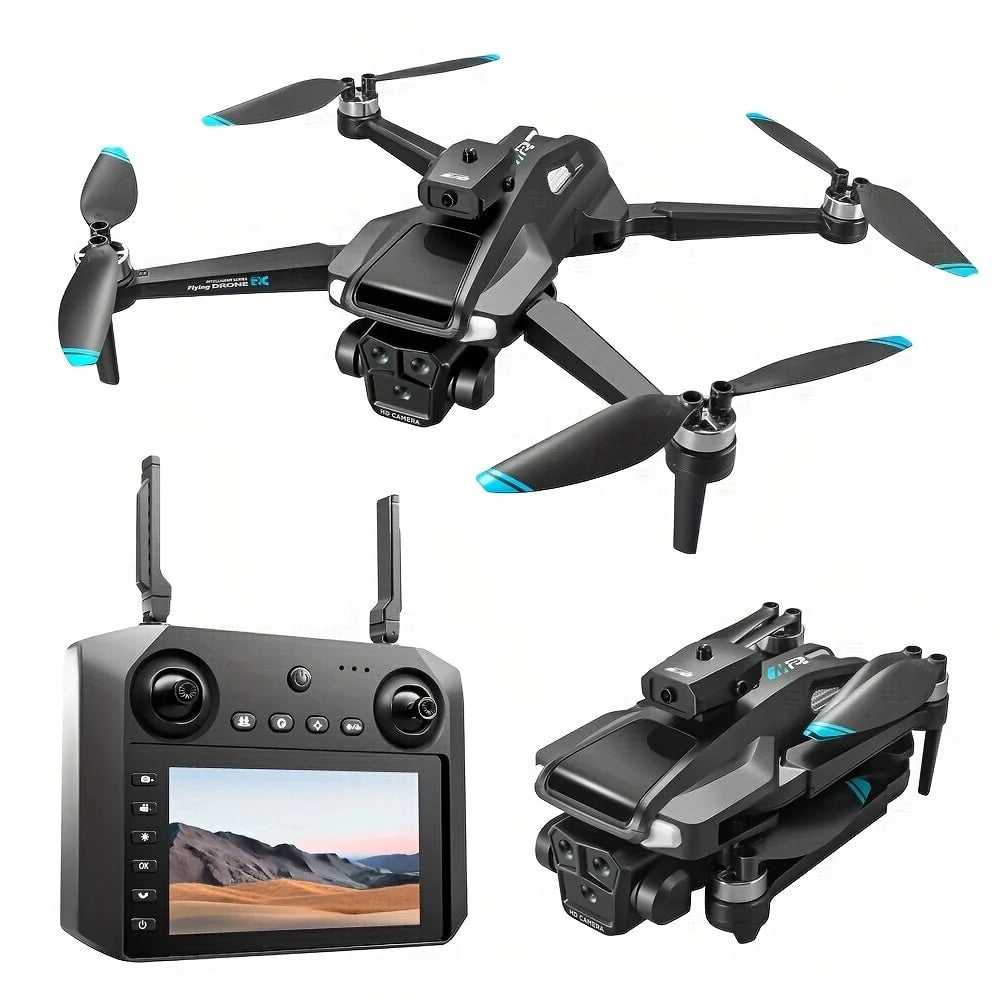 Camera Drone Foldable Triple-Lens Gimbal