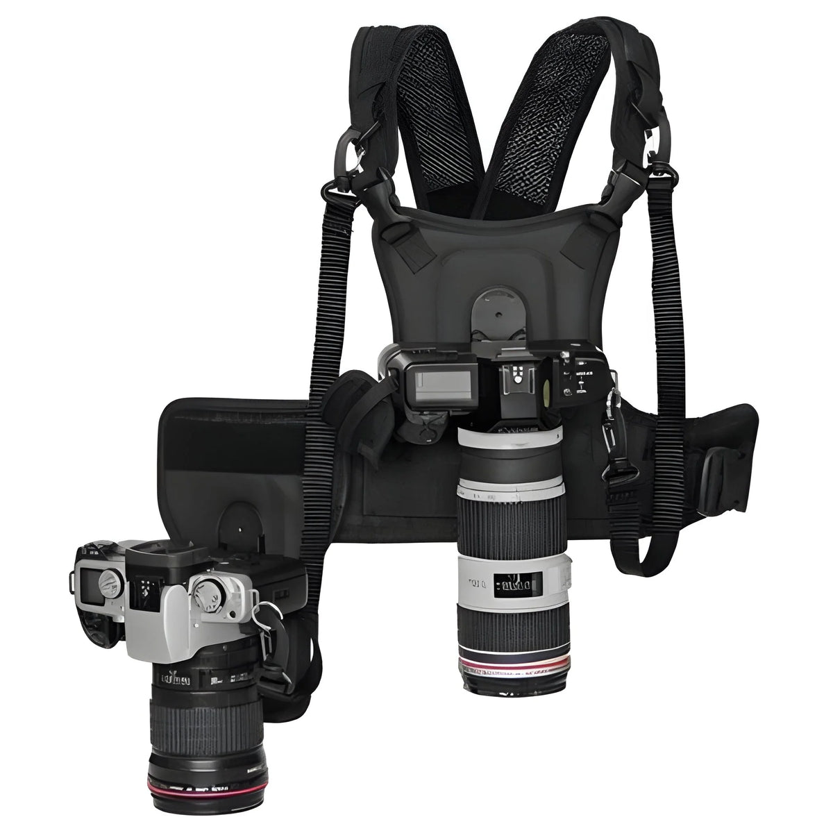 Camera Harness Dual Camera Chest & Side Mounts